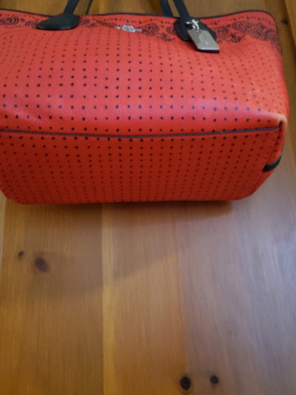 Coach "Bandana" Tote GUC ~ Partly Cloudy Condition 36357 - Picture 14 of 15